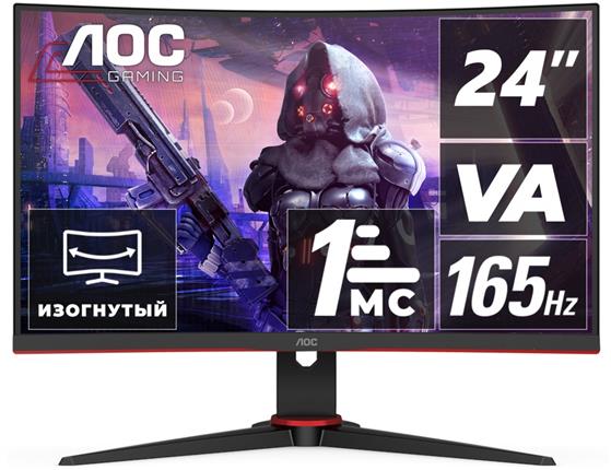 24" LED AOC C24G2AE/BK