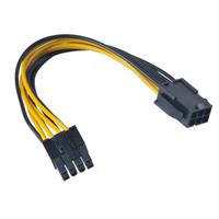 AKASA - PCIex 6-pin na ATX12V 8-pin adaptér