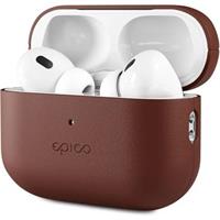 Apple Epico kožený kryt pro Airpods Pro 2 hnědý