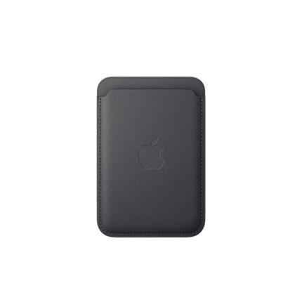 Apple FineWoven peněženka s MagSafe k iPhonu černá