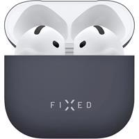 Apple FIXED Silky silikonové pouzdro pro Apple AirPods 4 modré