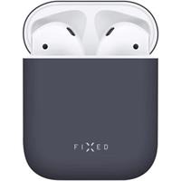 Apple FIXED Silky ultratenké silikonové pouzdro Apple Airpods modré