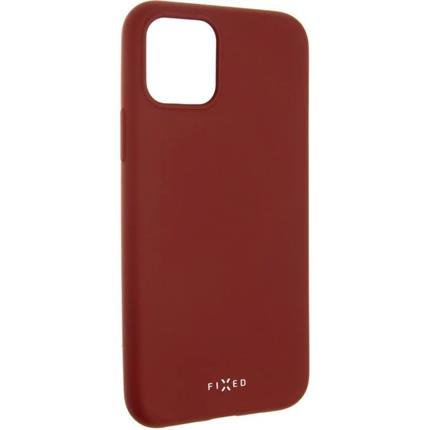 Apple FIXED Story silikonový kryt Apple iPhone 11 Pro vínový
