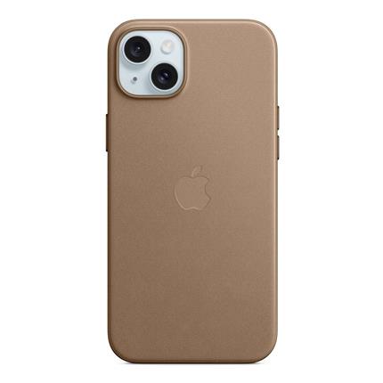 Apple iPhone 15 Plus FineWoven Case with MagSafe - Taupe