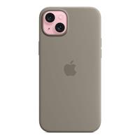 Apple iPhone 15 Plus Silicone Case with MagSafe - Clay