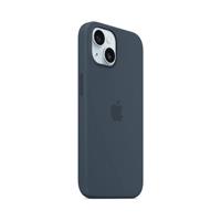 Apple iPhone 15 Silicone Case with MagSafe - Storm Blue