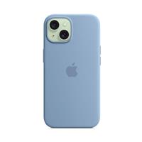 Apple iPhone 15 Silicone Case with MagSafe - Winter Blue