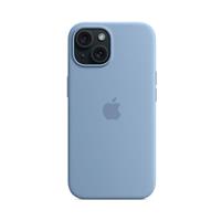 Apple iPhone 15 Silicone Case with MagSafe - Winter Blue