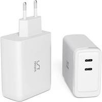 Apple iWant 100W GaN nabíjecí adaptér bílá