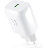 Apple iWant 30W PD nabíjecí adaptér 3.0 bílá