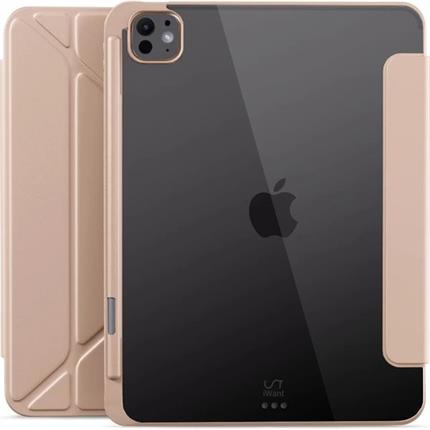 Apple iWant Hero flipové pouzdro Apple iPad Pro 11" (2024) růžové