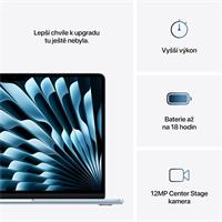 Apple MacBook Air 13,6" (2025) / M4 / 16GB / 256GB / SK / Blankytně modrý