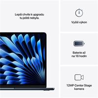 Apple MacBook Air 13,6" (2025) / M4 / 16GB / 512GB / SK / Temně inkoustový