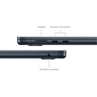 Apple MacBook Air 15,3" (2024) / M3 / 8GB / 256GB / CZ / Temně inkoustový