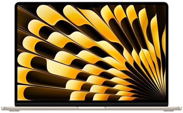 Apple MacBook Air 15,3" (2024) / M3 / 8GB / 512GB / CZ / Hvězdně bílý