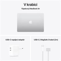 Apple MacBook Air 15"/M4/15,3"/2880x1864/16GB/512GB SSD/M4/Sequoia/Silver/1R
