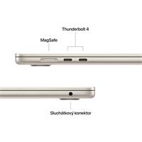 Apple MacBook Air 15"/M4/15,3"/2880x1864/16GB/512GB SSD/M4/Sequoia/Starlight/1R