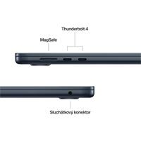 Apple MacBook Air 15"/M4/15,3"/2880x1864/24GB/512GB SSD/M4/Sequoia/Midnight/1R