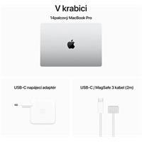 Apple MacBook Pro 14" (2023) / M3 / 8GB / 512GB / CZ / Stříbrný