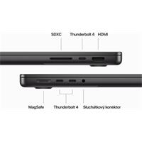 Apple MacBook Pro 14" (2023) / M3 Pro / 18GB / 1TB / CZ / Vesmírně černý
