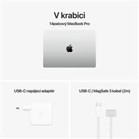 Apple MacBook Pro 14" (2024) / M4 / 16GB / 1TB / SK / Stříbrný