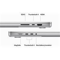 Apple MacBook Pro 16" (2023) / M3 Max / 36GB / 1TB / CZ / Stříbrný