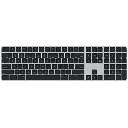Apple Magic Keyboard s Touch ID a číselnou klávesnicí - americká angličtina - černé klávesy