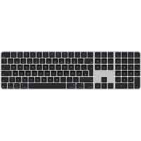 Apple Magic Keyboard s Touch ID a numerickou klávesnicí černá - německá