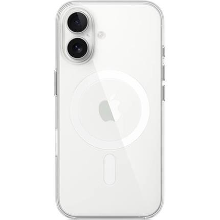 Apple průhledný kryt s MagSafe na iPhone 16 čirý