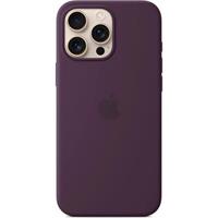 Apple silikonový kryt s MagSage na iPhone 16 Pro Max švestkový
