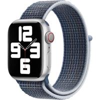 Apple Watch 41/40/38mm bouřkově modrý provlékací sportovní řemínek