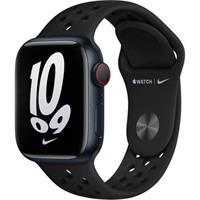 Apple Watch 41/40/38mm černo/černý Nike sportovní řemínek