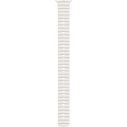 Apple Watch 49/45/44mm bílé prodloužení oceánského řemínku