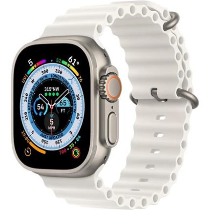 Apple Watch 49/45/44mm bílý oceánský řemínek