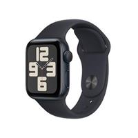 Apple Watch SE (2023) GPS 40mm sportovní silikonový řemínek temně inkoustový M/L