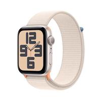 Apple Watch SE (2023) GPS 44mm sportovní provlékací řemínek hvězdně bílý