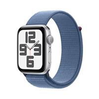 Apple Watch SE (2023) GPS 44mm sportovní provlékací řemínek ledově modrý