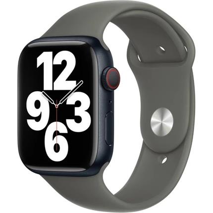 Levně Apple Watch sportovní řemínek 49/45/44/42mm olivový