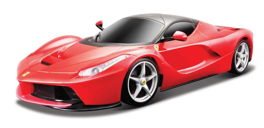 Auto Maisto RC - 1:14 RC (2.4G, Cell battery) ~ LaFerrari, červená