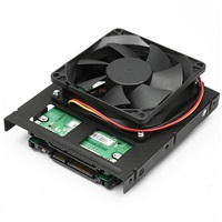 AXAGO - RHD-225 redukce pro 2x 2.5" HDD do 3.5" pozice