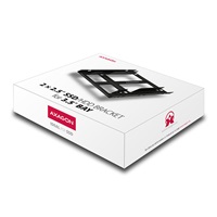 AXAGO - RHD-225 redukce pro 2x 2.5" HDD do 3.5" pozice