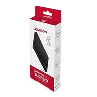 AXAGON EE25-SLC, USB-C 3.2 Gen 1 - SATA 6G 2.5" SLIDE box, bezšroubkový, černý