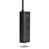 AXAGON HUE-S2C Type-C 4x USB3.0 CHARGING hub, microUSB nap. konektor