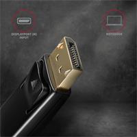 AXAGON RVD-HI14C2, DisplayPort -> HDMI 1.4 redukce / kabel 1.8m, 4K/30Hz