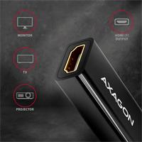 AXAGON RVD-HI14N, DisplayPort -> HDMI 1.4 redukce / adaptér, 4K/30Hz