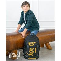 BAAGL Školní batoh Skate Gold