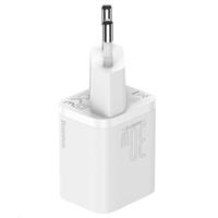 Baseus Rychlonabíječka do sítě Super Si USB-C PD QC 30W bílá