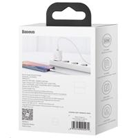 Baseus Rychlonabíječka do sítě Super Si USB-C PD QC 30W bílá