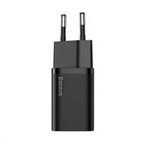 Baseus Rychlonabíječka do sítě Super Si USB-C PD QC 30W černá