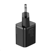 Baseus Rychlonabíječka do sítě Super Si USB-C PD QC 30W černá
